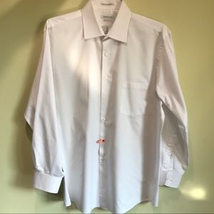 Van Heusen Royal Herringbone Men’s Shirt 16 1/2